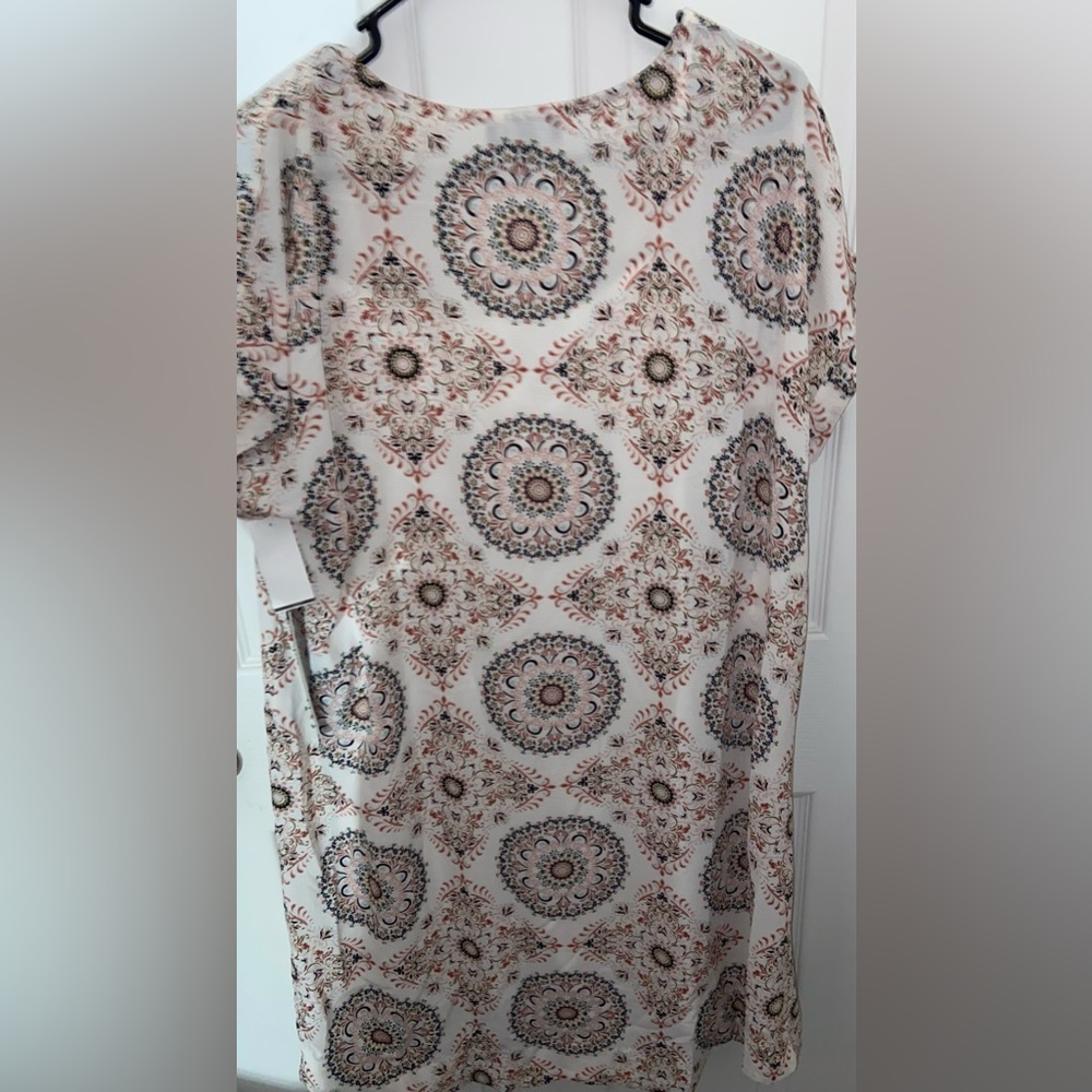 Luxology Multi-colored dress with dress liner - Picture 3 of 4